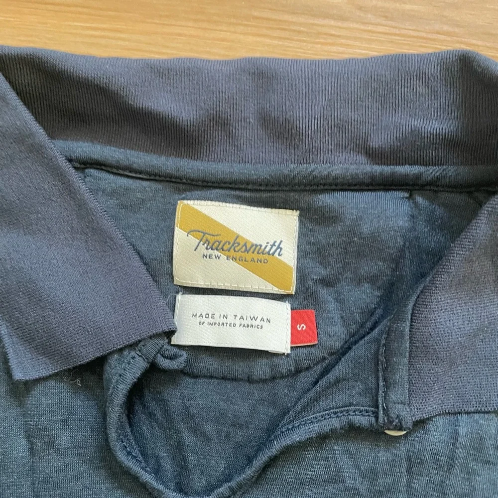 Tracksmith rapid transit polo 2pc lot small merino blend - Picture 3 of 4